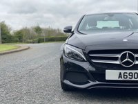 USED 2016 66 MERCEDES-BENZ C CLASS 2.1 C220 D SPORT 4d 170 BHP Sat Nav Full Heated Leather