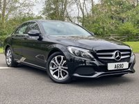 USED 2016 66 MERCEDES-BENZ C CLASS 2.1 C220 D SPORT 4d 170 BHP Sat Nav Full Heated Leather
