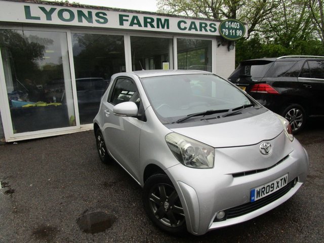 2009 09 Toyota Iq 1.0 VVT-I IQ2 3d 68 BHP