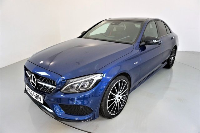 2016 66 Mercedes-Benz C Class 3.0 AMG C 43 4MATIC PREMIUM 4d AUTO-2 PREVIOUS KEEPERS-PANORAMIC SUNROOF-19