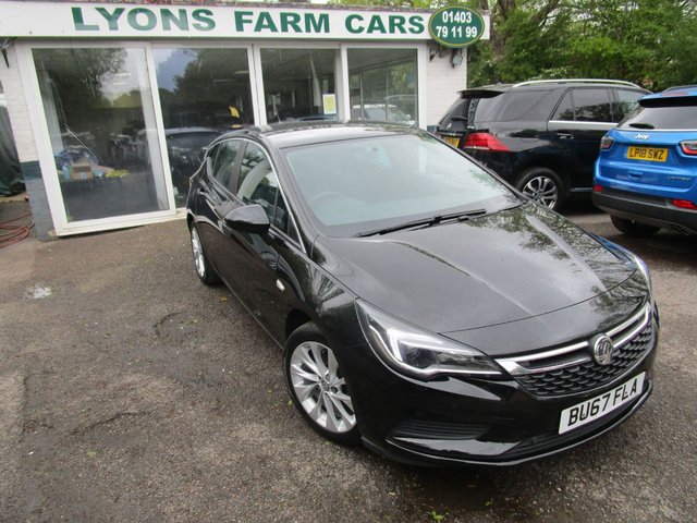2017 67 Vauxhall Astra 1.0 DESIGN ECOFLEX S/S 5d 104 BHP