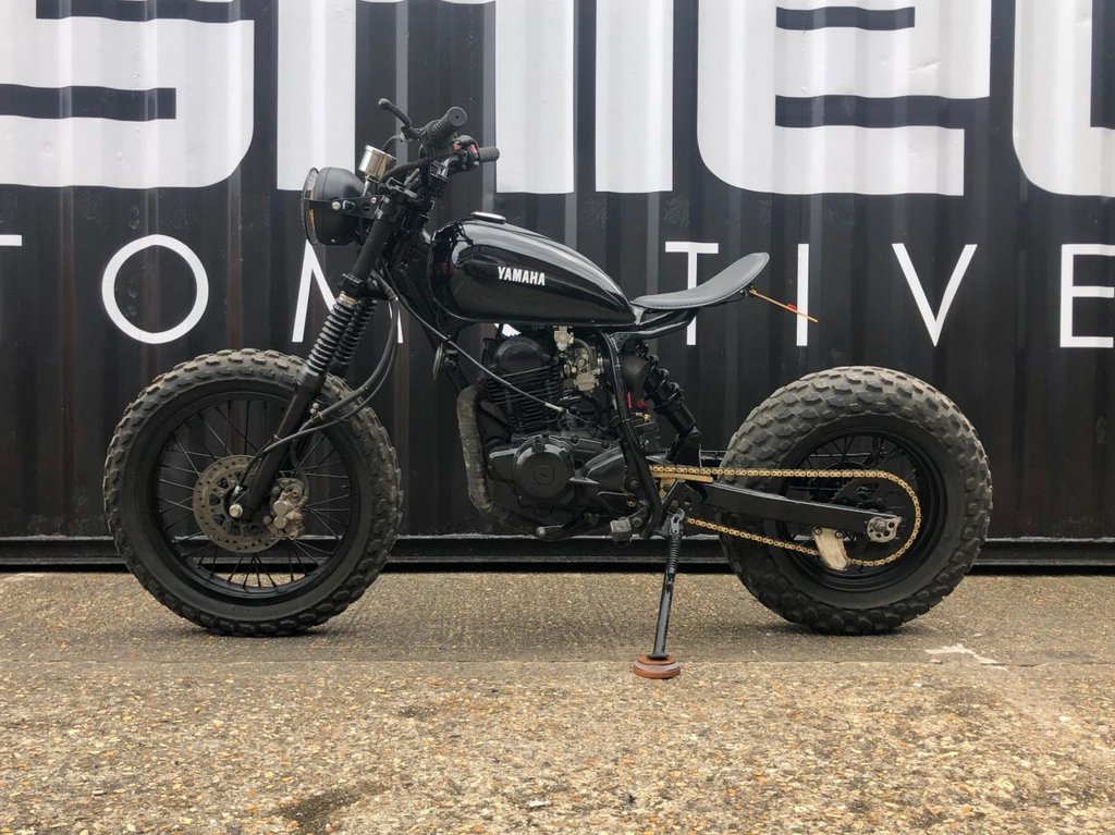 USED 2003 53 YAMAHA TW 125cc TW // Custom Scrambler // Px swap 