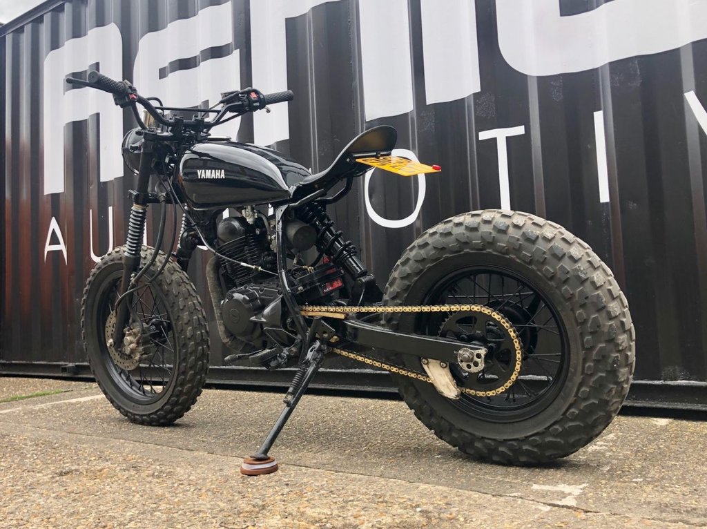 USED 2003 53 YAMAHA TW 125cc TW // Custom Scrambler // Px swap 