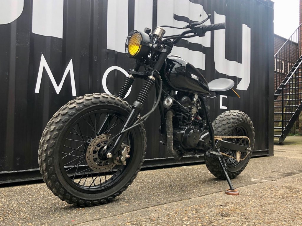 USED 2003 53 YAMAHA TW 125cc TW // Custom Scrambler // Px swap 