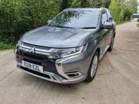 USED 2018 18 MITSUBISHI OUTLANDER 2.4 PHEV 4H 5d 207 BHP ZERO DEPOSIT FINANCE AVAILABLE