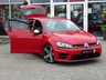 USED 2015 15 VOLKSWAGEN GOLF 2.0 R DSG 5d 298 BHP Finished in TORNADO RED with contrasting cloth/ ALCANTARA sports seats. This dependable solid and classy car is one of the best small family cars around. Then add the thumping 298 BHP 4 motion drive unit then you have an exhilarating fun and safe car to play with. Features on this car include, SAT NAV, LED Run Lights, DAB, B/Tooth and much more. VW Dealer serviced at 6831 miles, 13162 miles, 22089 miles, 32047 miles, 46268 miles, 56281 miles and at 66371 miles. Serviced and MOT'd on arrival