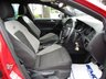 USED 2015 15 VOLKSWAGEN GOLF 2.0 R DSG 5d 298 BHP Finished in TORNADO RED with contrasting cloth/ ALCANTARA sports seats. This dependable solid and classy car is one of the best small family cars around. Then add the thumping 298 BHP 4 motion drive unit then you have an exhilarating fun and safe car to play with. Features on this car include, SAT NAV, LED Run Lights, DAB, B/Tooth and much more. VW Dealer serviced at 6831 miles, 13162 miles, 22089 miles, 32047 miles, 46268 miles, 56281 miles and at 66371 miles. Serviced and MOT'd on arrival