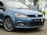 USED 2015 65 VOLKSWAGEN POLO 1.4 BLUEGT DSG 3d 148 BHP VW POLO 1.4 TSI ACT BLUE GT DSG. Finished in BLUE SILK Metallic with contrasting Blue/ Grey Leather and Alcantara seats. This Polo is still one of the best small cars you can buy. It is comfortable and has a spacious, plush interior. The 1.4 TSI 150 BHP engine makes it nippy and a fun car to drive. Over &pound;3000 dealer extra's stunning example 2 keys & serviced at the following miles: 5096 miles, 11548 miles, 15381 miles, 26409 miles, 37771 miles, 50949 miles,