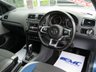 USED 2015 65 VOLKSWAGEN POLO 1.4 BLUEGT DSG 3d 148 BHP VW POLO 1.4 TSI ACT BLUE GT DSG. Finished in BLUE SILK Metallic with contrasting Blue/ Grey Leather and Alcantara seats. This Polo is still one of the best small cars you can buy. It is comfortable and has a spacious, plush interior. The 1.4 TSI 150 BHP engine makes it nippy and a fun car to drive. Over &pound;3000 dealer extra's stunning example 2 keys & serviced at the following miles: 5096 miles, 11548 miles, 15381 miles, 26409 miles, 37771 miles, 50949 miles,