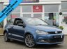 USED 2015 65 VOLKSWAGEN POLO 1.4 BLUEGT DSG 3d 148 BHP VW POLO 1.4 TSI ACT BLUE GT DSG. Finished in BLUE SILK Metallic with contrasting Blue/ Grey Leather and Alcantara seats. This Polo is still one of the best small cars you can buy. It is comfortable and has a spacious, plush interior. The 1.4 TSI 150 BHP engine makes it nippy and a fun car to drive. Over &pound;3000 dealer extra's stunning example 2 keys & serviced at the following miles: 5096 miles, 11548 miles, 15381 miles, 26409 miles, 37771 miles, 50949 miles,