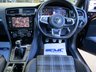 USED 2017 17 VOLKSWAGEN GOLF 2.0 GTD TDI 5d 182 BHP Finished in BLACK RUBIN (Available only in the Golf GTI and Golf GTD!) Metalic, with contrasting RETRO grey checked sports interior. This is a very desireable classic HOT HATCH. Comes with VIRTUAL DASH, LED run Lights, SAT NAV, DAB, B/Tooth, Cruise, Power Folding Mirrors and Park Sensors. Performance as the name suggests is very lively and makes Ideal quickand economical Family Hatch. Just Serviced and MOT expires 20/5/2022.