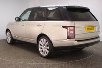 USED 2014 14 LAND ROVER RANGE ROVER 3.0 TDV6 AUTOBIOGRAPHY 5DR AUTO 258 BHP FULL MAIN DEALER SERVICE HISTORY + AIR CONDITIONED FRONT AND REAR LEATHER SEATS + SATELLITE NAVIGATION + SURROUND CAMERA SYSTEM + PANORAMIC SUNROOF + PARKING SENSOR + DUAL VIEW TOUCH SCREEN + DIGITAL TV + BLUETOOTH + CRUISE CONTROL + CLIMATE CONTROL + MULTI FUNCTION WHEEL + XENON HEADLIGHTS + PRIVACY GLASS + ELECTRIC/MEMORY FRONT SEATS + HEATED STEERING WHEEL + BLIND SPOT MONITOR + DAB RADIO + ELECTRIC WINDOWS + ELECTRIC/HEATED/FOLDING DOOR MIRRORS + 21 INCH ALLOY WHEELS