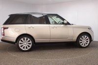 USED 2014 14 LAND ROVER RANGE ROVER 3.0 TDV6 AUTOBIOGRAPHY 5DR AUTO 258 BHP FULL MAIN DEALER SERVICE HISTORY + AIR CONDITIONED FRONT AND REAR LEATHER SEATS + SATELLITE NAVIGATION + SURROUND CAMERA SYSTEM + PANORAMIC SUNROOF + PARKING SENSOR + DUAL VIEW TOUCH SCREEN + DIGITAL TV + BLUETOOTH + CRUISE CONTROL + CLIMATE CONTROL + MULTI FUNCTION WHEEL + XENON HEADLIGHTS + PRIVACY GLASS + ELECTRIC/MEMORY FRONT SEATS + HEATED STEERING WHEEL + BLIND SPOT MONITOR + DAB RADIO + ELECTRIC WINDOWS + ELECTRIC/HEATED/FOLDING DOOR MIRRORS + 21 INCH ALLOY WHEELS