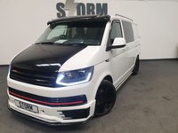 USED 2016 16 VOLKSWAGEN TRANSPORTER 2.0 T28 TDI, DAY VAN R&R BED, STARTLINE BMT 102 BHP Uk Holidays, New Build Day Van