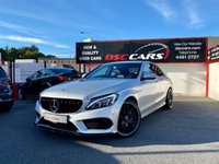 USED 2017 17 MERCEDES-BENZ C-CLASS 2.1 C 220 D AMG LINE 4d 170 BHP 19" AMG ALLOYS