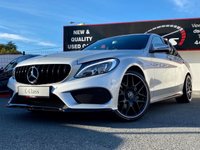 USED 2017 17 MERCEDES-BENZ C-CLASS 2.1 C 220 D AMG LINE 4d 170 BHP 19" AMG ALLOYS