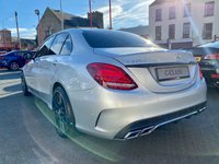 USED 2017 17 MERCEDES-BENZ C-CLASS 2.1 C 220 D AMG LINE 4d 170 BHP 19" AMG ALLOYS