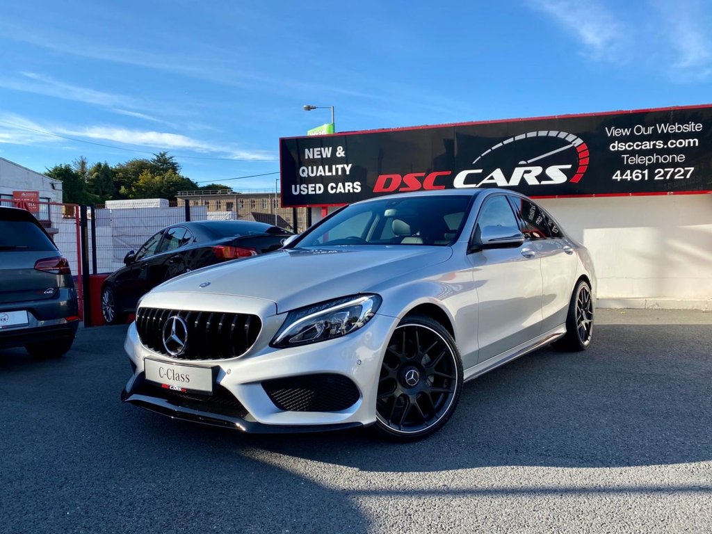 USED 2017 17 MERCEDES-BENZ C-CLASS 2.1 C 220 D AMG LINE 4d 170 BHP 19" AMG ALLOYS
