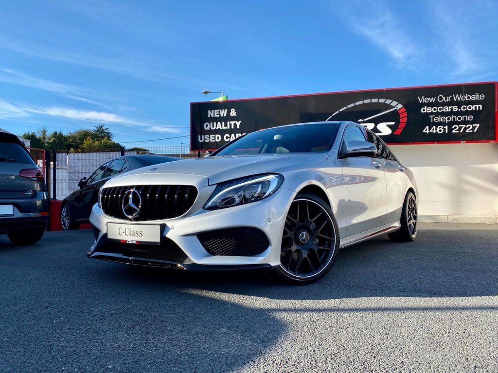 USED 2017 17 MERCEDES-BENZ C-CLASS 2.1 C 220 D AMG LINE 4d 170 BHP 19" AMG ALLOYS