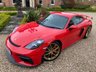 USED 2020 20 PORSCHE 718 4.0 CAYMAN GT4 2d 415 BHP Chrono Package, Sound Package Plus, Seat Heating - plus more