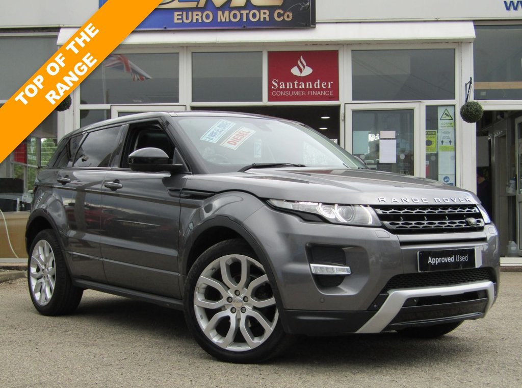 View our LAND ROVER RANGE ROVER EVOQUE