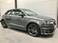 USED 2013 63 AUDI A1 1.4 TFSI S LINE 3d 138 BHP HEATED SEATS, CRUISE, LED PACK