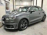 USED 2013 63 AUDI A1 1.4 TFSI S LINE 3d 138 BHP HEATED SEATS, CRUISE, LED PACK