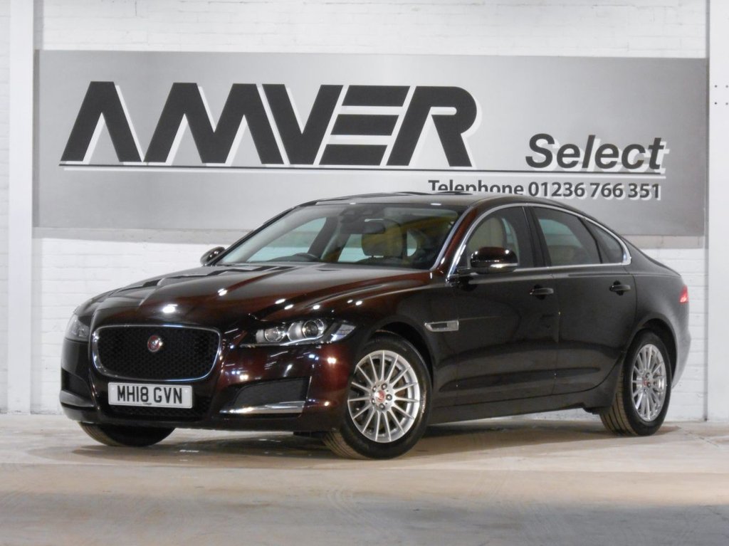 USED 2018 18 JAGUAR XF 2.0 D PRESTIGE 4d 161 BHP 