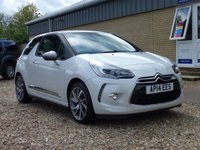 USED 2014 14 CITROEN DS3 1.6 DSTYLE TECHNO 3d 156 BHP www.suffolkcarcentre.co.uk - Located a Reydon