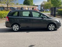 USED 2013 13 VAUXHALL ZAFIRA 1.6 EXCLUSIV 5d 113 BHP 