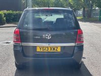 USED 2013 13 VAUXHALL ZAFIRA 1.6 EXCLUSIV 5d 113 BHP 