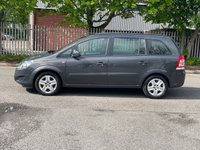 USED 2013 13 VAUXHALL ZAFIRA 1.6 EXCLUSIV 5d 113 BHP 