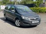 USED 2013 13 VAUXHALL ZAFIRA 1.6 EXCLUSIV 5d 113 BHP 