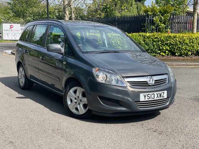 2013 13 Vauxhall Zafira 1.6 EXCLUSIV 5d 113 BHP
