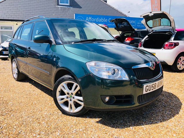 2008 58 Skoda Fabia 1.6 3 ESTATE AUTOMATIC