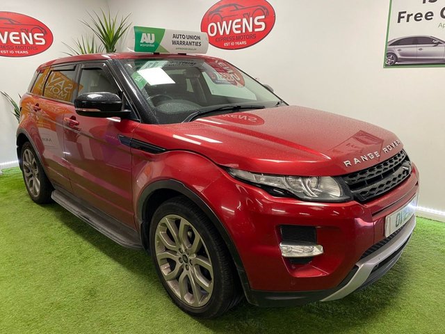 View our LAND ROVER RANGE ROVER EVOQUE