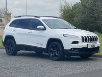 USED 2016 16 JEEP CHEROKEE 2.2 M-JET II NIGHT EAGLE 5d 197 BHP 4WD AUTO Sat Nav Full Heated Leather