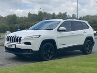 USED 2016 16 JEEP CHEROKEE 2.2 M-JET II NIGHT EAGLE 5d 197 BHP 4WD AUTO Sat Nav Full Heated Leather