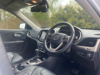 USED 2016 16 JEEP CHEROKEE 2.2 M-JET II NIGHT EAGLE 5d 197 BHP 4WD AUTO Sat Nav Full Heated Leather