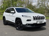 USED 2016 16 JEEP CHEROKEE 2.2 M-JET II NIGHT EAGLE 5d 197 BHP 4WD AUTO Sat Nav Full Heated Leather