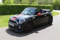 USED 2015 15 MINI CONVERTIBLE 1.6 JOHN COOPER WORKS 2d 208 BHP CHILI, NAV, H/K, AUTO, BIXENON