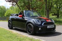 USED 2015 15 MINI CONVERTIBLE 1.6 JOHN COOPER WORKS 2d 208 BHP CHILI, NAV, H/K, AUTO, BIXENON