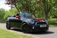 USED 2015 15 MINI CONVERTIBLE 1.6 JOHN COOPER WORKS 2d 208 BHP CHILI, NAV, H/K, AUTO, BIXENON