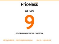 USED 2015 15 MINI CONVERTIBLE 1.6 JOHN COOPER WORKS 2d 208 BHP CHILI, NAV, H/K, AUTO, BIXENON