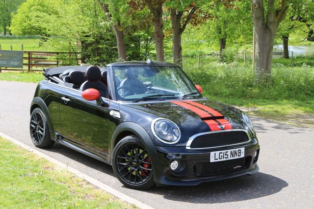 2015 15 MINI Convertible 1.6 JOHN COOPER WORKS 2d 208 BHP