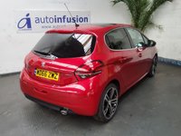 USED 2016 66 PEUGEOT 208 1.2 PURETECH S/S GT LINE 5d 110 BHP &pound;20 ROAD TAX STUNNING EXAMPLE 1 OWNER FSH