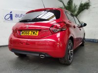 USED 2016 66 PEUGEOT 208 1.2 PURETECH S/S GT LINE 5d 110 BHP &pound;20 ROAD TAX STUNNING EXAMPLE 1 OWNER FSH