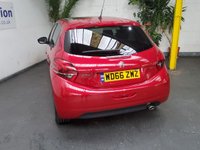 USED 2016 66 PEUGEOT 208 1.2 PURETECH S/S GT LINE 5d 110 BHP &pound;20 ROAD TAX STUNNING EXAMPLE 1 OWNER FSH