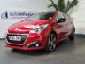 USED 2016 66 PEUGEOT 208 1.2 PURETECH S/S GT LINE 5d 110 BHP &pound;20 ROAD TAX STUNNING EXAMPLE 1 OWNER FSH