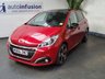 USED 2016 66 PEUGEOT 208 1.2 PURETECH S/S GT LINE 5d 110 BHP &pound;20 ROAD TAX STUNNING EXAMPLE 1 OWNER FSH